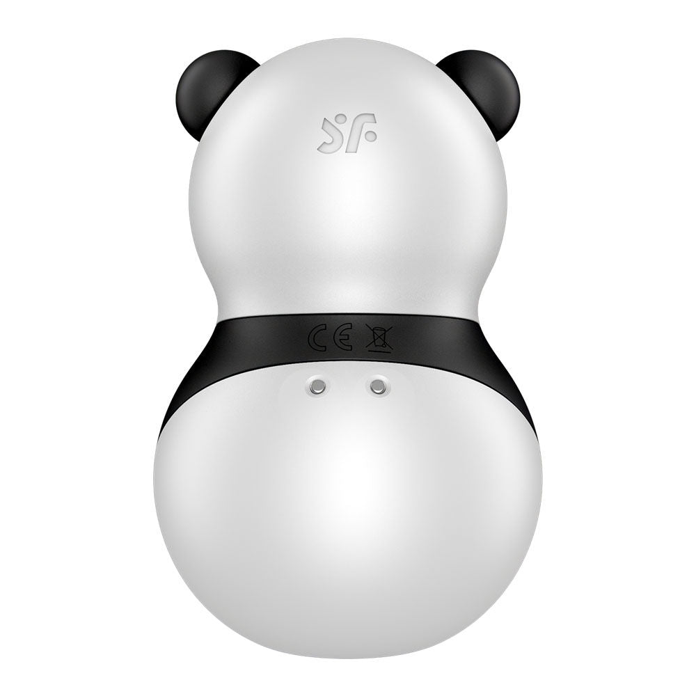 Rear view of Satisfyer Pocket Panda clitoral stimulator | Flirty Bay Adult Store Australia, vibrator